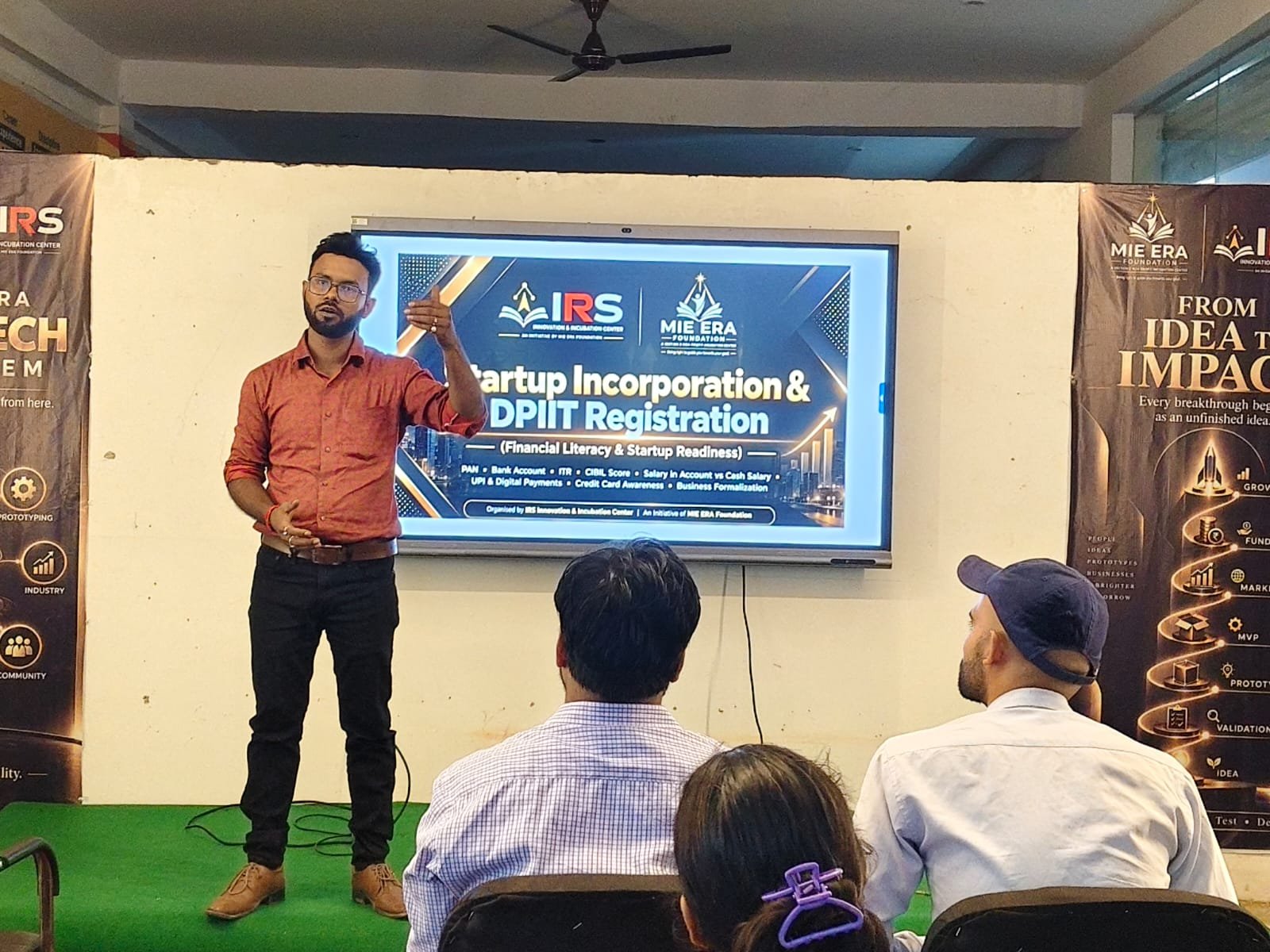 Knowledge, guidance and opportunity — an engaging session on the startup journey and DPIIT recognition