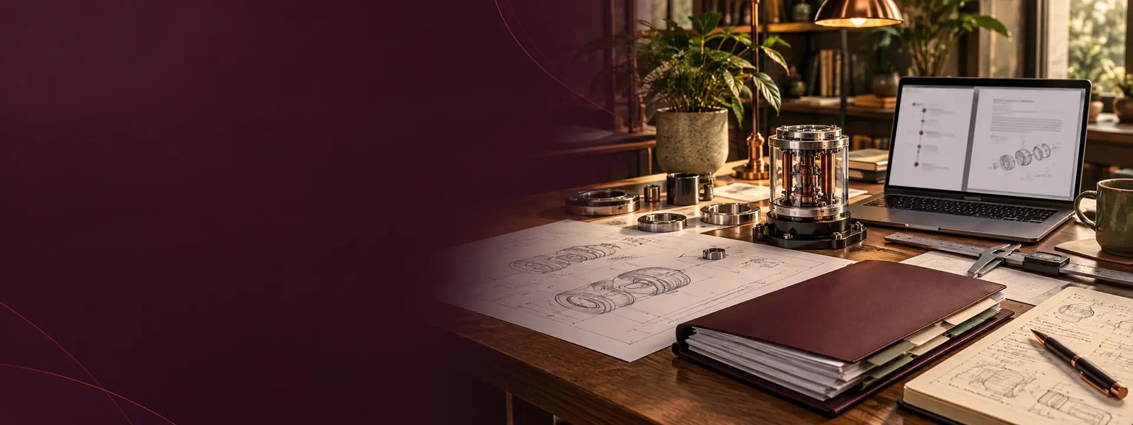 Startup founder preparing patent and trademark intellectual property filings